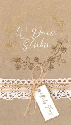 Opakowanie Karnet ślub KP-118