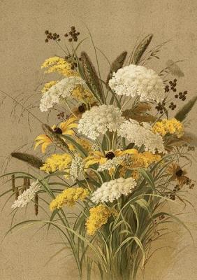 Opakowanie Karnet ST425 B6 + koperta Bukiet kwiatów polnych