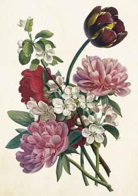 Opakowanie Karnet ST453 B6 + koperta Bukiet kwiatów