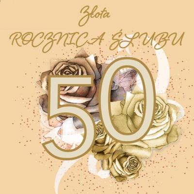 Opakowanie Karnet Swarovski kwadrat CL4412 Rocznica Ślubu 50