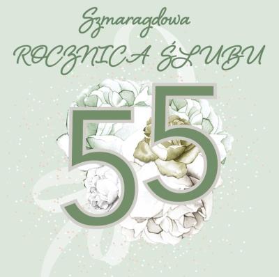 Opakowanie Karnet Swarovski kwadrat CL4413 Rocznica Ślubu 55