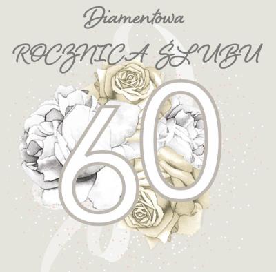 Opakowanie Karnet Swarovski kwadrat CL4414 Rocznica Ślubu 60