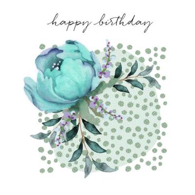 Opakowanie Karnet Swarovski kwadrat CL4508_PO Happy brithday