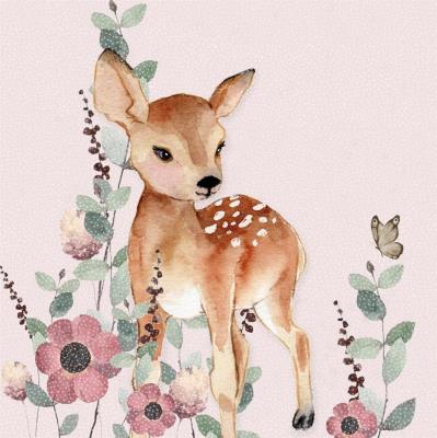 Opakowanie Karnet Swarovski kwadrat CL4707 Sarna