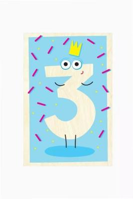 Opakowanie Karnet - Trzecie urodziny