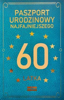 Opakowanie Karnet Urodzinowy 60 JCX - 041