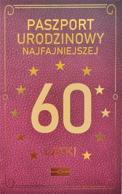 Opakowanie Karnet Urodzinowy 60 JCX - 042