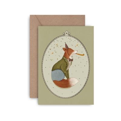 Opakowanie Karnet urodzinowy happy birthday lisek