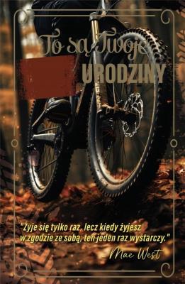 Opakowanie Karnet Urodzinowy z wymiennymi cyframi