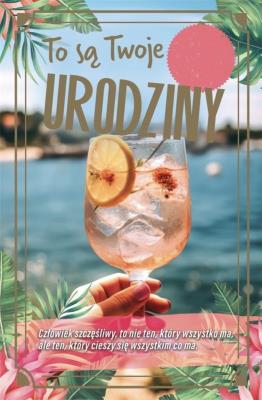 Opakowanie Karnet Urodzinowy z wymiennymi cyframi