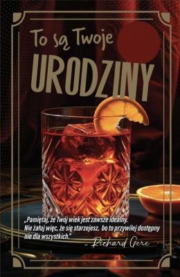 Opakowanie Karnet Urodzinowy z wymiennymi cyframi