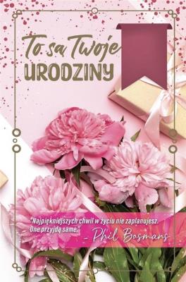 Opakowanie Karnet Urodzinowy z wymiennymi cyframi