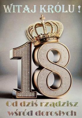 Opakowanie Karnet Urodziny 18 3K