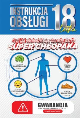 Opakowanie Karnet Urodziny 18