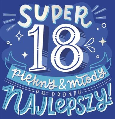 Opakowanie Karnet Urodziny 18