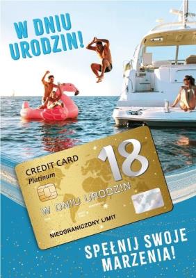 Opakowanie Karnet Urodziny 18