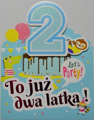 Opakowanie Karnet Urodziny 2