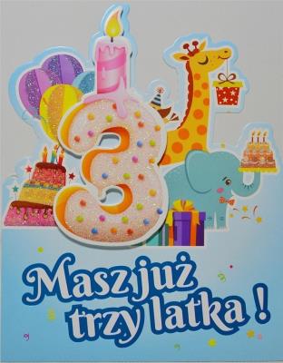 Opakowanie Karnet Urodziny 3