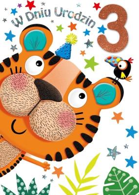 Opakowanie Karnet Urodziny 3 GM-842