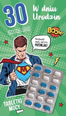 Opakowanie Karnet Urodziny 30