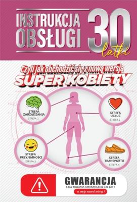 Opakowanie Karnet Urodziny 30