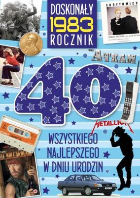 Opakowanie Karnet Urodziny 40 (rocznik)