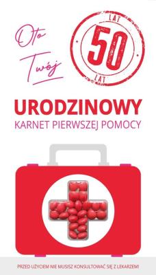 Okładka książki Karnet urodziny 50