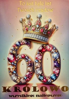 Opakowanie Karnet Urodziny 60 3K