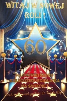 Opakowanie Karnet Urodziny 60 4K