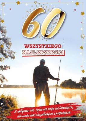 Opakowanie Karnet Urodziny 60