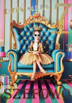 Opakowanie Karnet Urodziny 7 3K