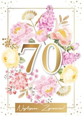 Okładka książki Karnet urodziny 70