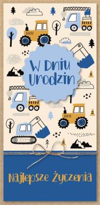 Opakowanie Karnet Urodziny