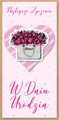 Opakowanie Karnet Urodziny