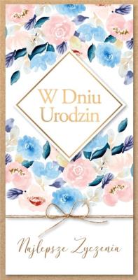 Opakowanie Karnet Urodziny