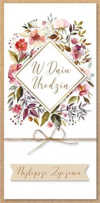 Opakowanie Karnet Urodziny