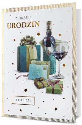 Opakowanie Karnet Urodziny