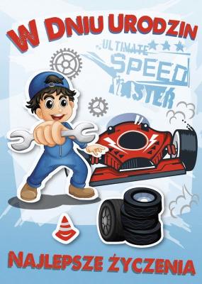 Opakowanie Karnet Urodziny