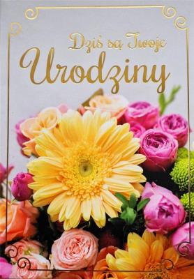 Opakowanie Karnet Urodziny