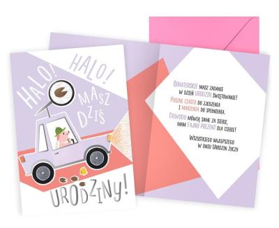 Opakowanie Karnet Urodziny