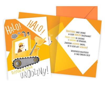 Opakowanie Karnet Urodziny