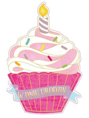 Opakowanie Karnet Urodziny
