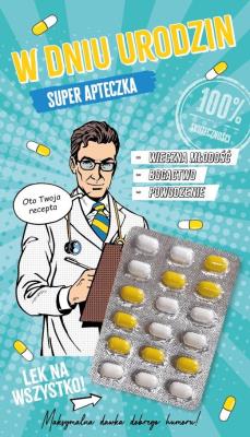 Opakowanie Karnet Urodziny