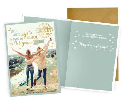 Opakowanie Karnet Urodziny