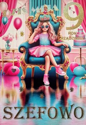 Opakowanie Karnet Urodziny 9 3K