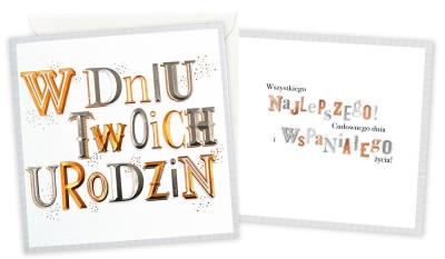 Okładka książki Karnet Urodziny