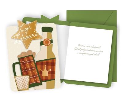 Opakowanie Karnet urodziny