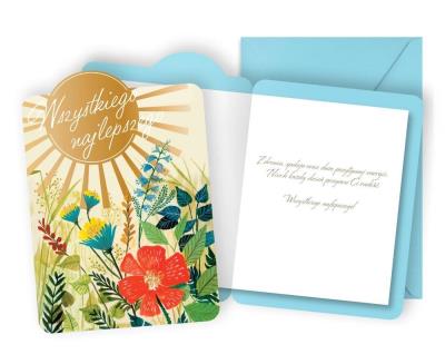 Opakowanie Karnet urodziny