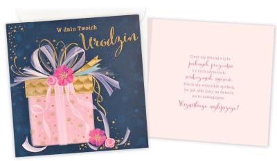 Okładka książki Karnet Urodziny (damskie, prezent)