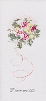 Karnet Urodziny DL U19 - Bukiet. Wydawca: MAK. SmakLiter.pl Opakowanie Karnet Urodziny DL U19 - Bukiet